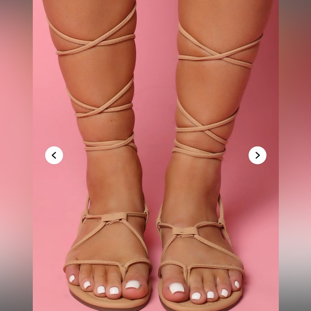 Elegant Tan Women's Sandals